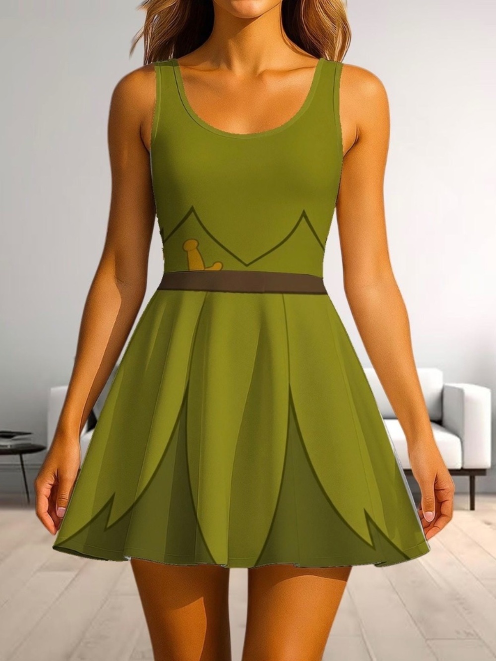 Peter Pan skater dress